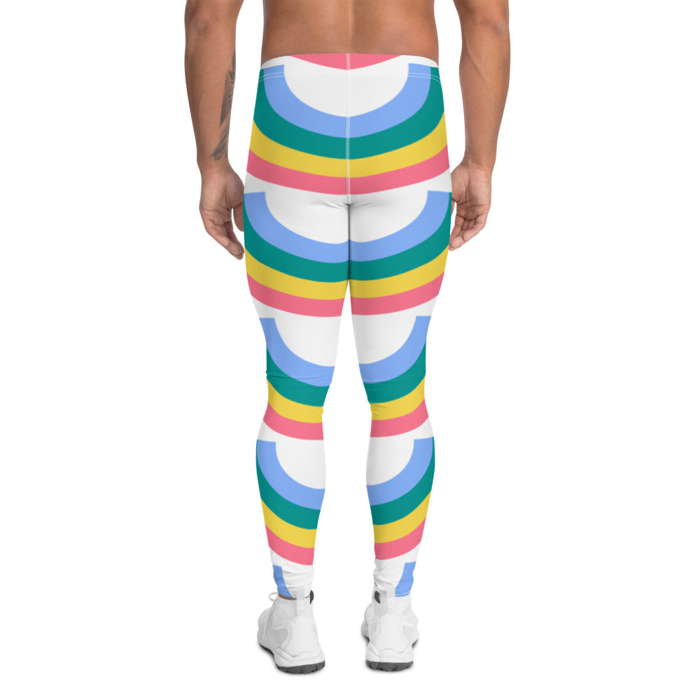 Rainbow ladies legging size L/XL stretch for Pride